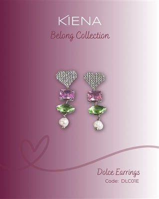 Kiena Dolce Küpe DLC01E Renkli