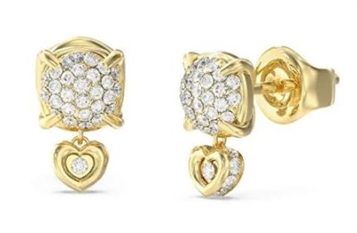 Guess JGUJUBE05468JWYGTU Gold Earrings