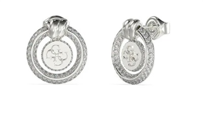 Guess JGUJUBE04060JWRHTU Küpe Gümüş