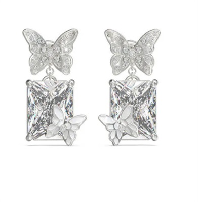 Guess JGUJUBE04089JWRHTU Silver Earrings
