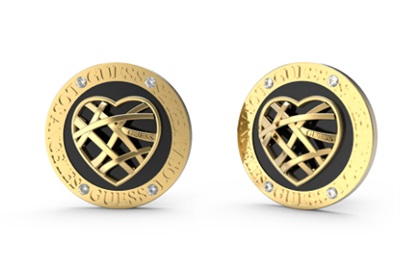 Guess JGUJUBE03109JWYGBKTU Gold Earrings