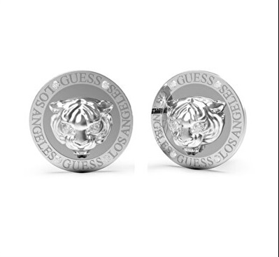 Guess JGUJUBE01360JWRHTU Silver Earrings