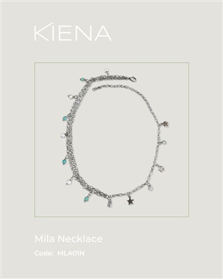 Kiena Mila Necklace MLA01N Silver
