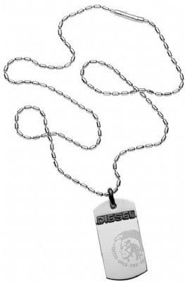 Diesel DJDX0007-040 Silver Necklace
