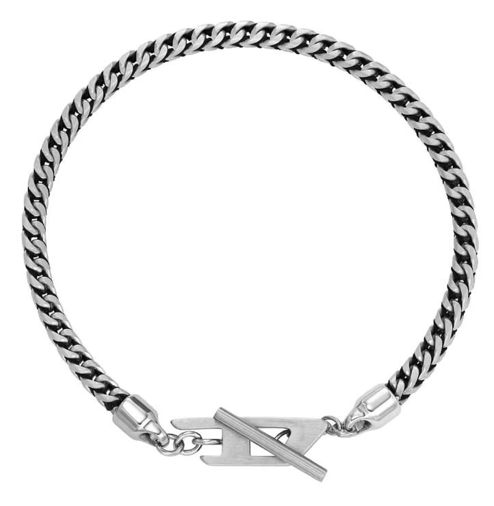 Diesel DJDX1551-040 Серебристый браслет