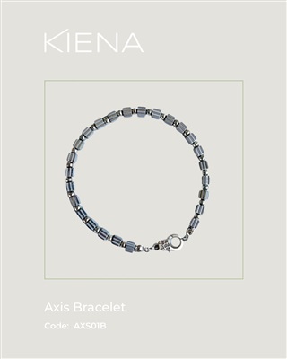 Kiena Axis Bileklik AXS01B Koyu Gri