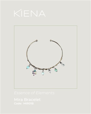 Kiena Mira MIR01B Silver Bracelet