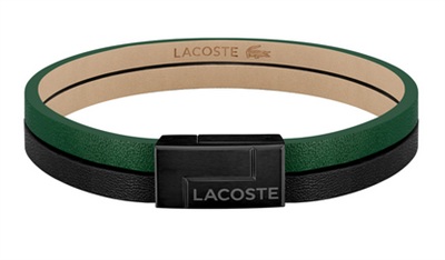 Lacoste LACJ2040074 Black and Green Bracelet