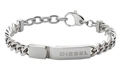 Diesel DJDX0966-040 Серебристый браслет