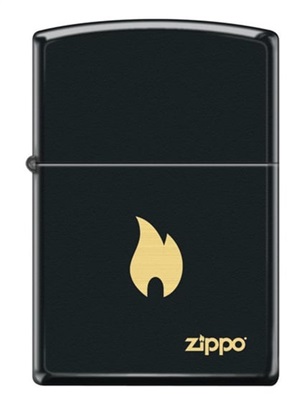 Zippo 218-102053, чёрная зажигалка