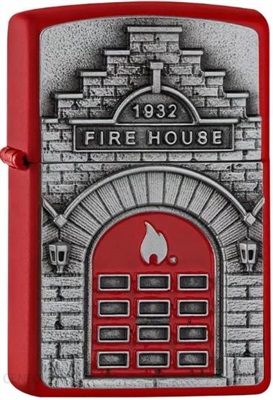 Zippo Fire House Z-2005338 — зажигалка с красной фигурой