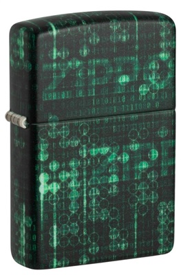 Zippo 49193 Pattern Design Z-48408-099396, зелёная зажигалка