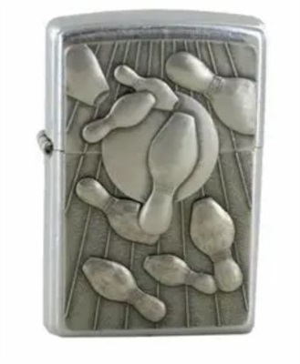 Zippo Z-207BS-B228 Silver Lighter