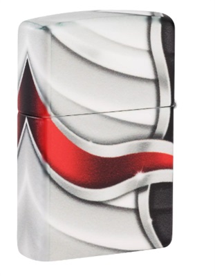 Zippo Classic Z-49357 Çakmak (49357-083575) Siyah Beyaz