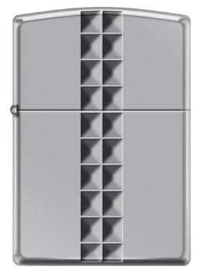 Zippo Z-AE400821-167 Çakmak (167-073059) Gümüş Dimensional Cubes Design