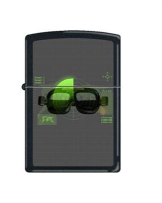 Zippo Pilot Goggles Z-CI014224-218 Lighter (218-008542), Black