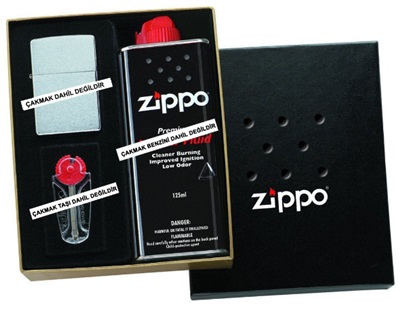 Zippo Z-50RE (50RE) Lighter Accessory Set, Black