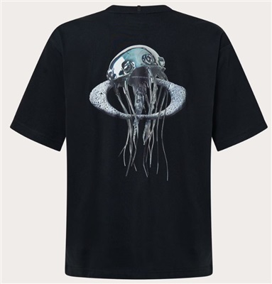 Oakley Futurescape Iced Jelly Tee FOA407457 футболка, чёрная 02E