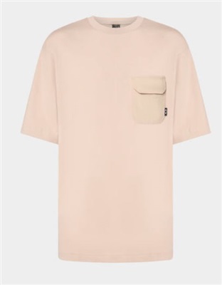 Oakley Roam Commuter Pocket Tee FOA406160 T-Shirt Cream 31R