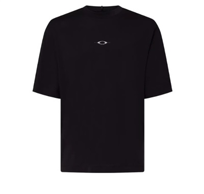 Oakley Stacked Metal Tee FOA407448 T-Shirt Black 02E
