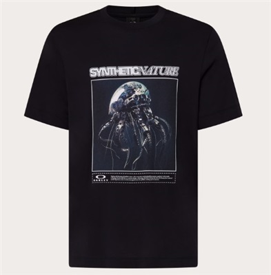Oakley Futurescape Jellyfish Tee FOA407443 футболка, чёрная 02E