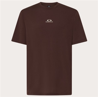 Oakley Bark New SS 457131 T-Shirt Koyu Kahverengi 33U