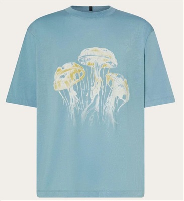 Oakley Jellyfish Tee FOA406854 футболка, синяя, 7CC