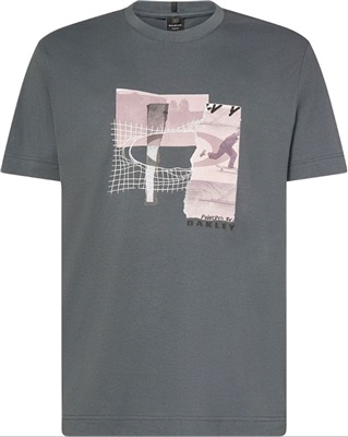 Oakley Skate Tee FOA406851 T-Shirt Gri 94A