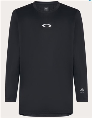 Oakley Seeker Revel Windbl LS JERSEY2.0 FOA406092 T-Shirt Black 02E