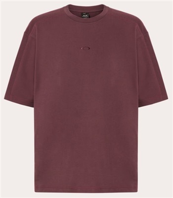 Oakley Dual French Terry Tee FOA406169 T-Shirt Bordo 9B2