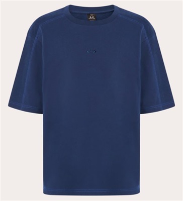 Oakley Dual French Terry Tee FOA406169 T-Shirt Navy 6LE