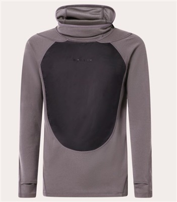 Oakley Latitude Flex Baselayer FOA406148 Long-Sleeve Top, Grey 26Y