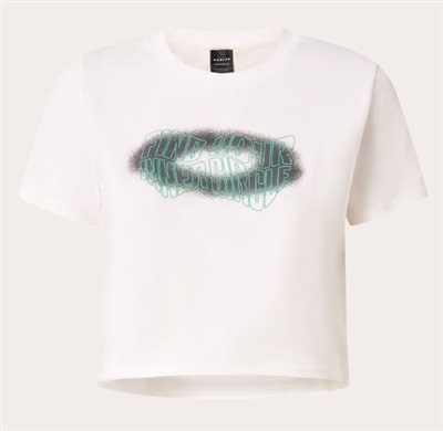 Oakley W Pursuit Crop Tee FOA500560 White 100