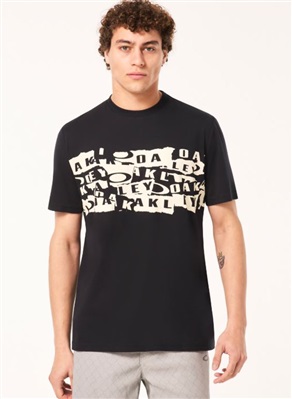 Oakley Golf Ransom Tee FOA405506 T-Shirt Siyah 02E