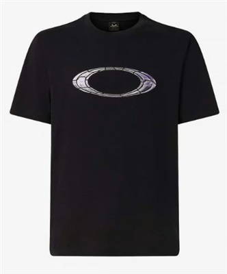 Oakley Mtl Liquid Ellipse Tee FOA405484 футболка чёрная 02E