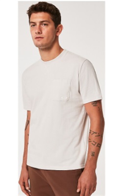 Oakley Relax Pocket Ellipse Tee FOA404410 T-Shirt Beyaz 100