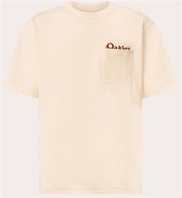 Oakley EN New Retro Tee Flag 1.0 FOA406341 T-Shirt Krem 10P