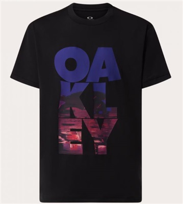 Oakley Enhance Qdevo SS Tee Icon 3.0 FOA406335 Black 02E
