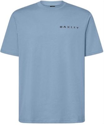 Oakley Ellipse Bark Metal TS FOA406494 T-Shirt Blue 6EK