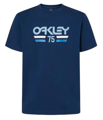 Oakley Vista 1975 Tee FOA404026, тёмно-синяя футболка 6LE