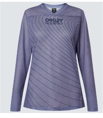 Oakley Wmns Factory Pilot RC LS Jerse FOA500385 T-Shirt Lila 45E