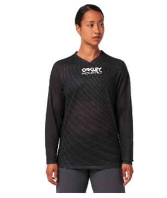 Oakley Wmns Factory Pilot RC LS Jerse FOA500385 футболка чёрная 02E