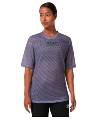 Oakley Wmns Factory Pilot RC SS Jerse FOA500384 футболка фиолетовая 45E