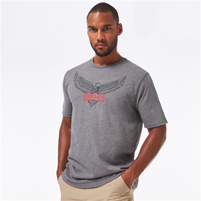 Oakley SI Oakley Eagle Tab Tee FOA402827 футболка серая 24G