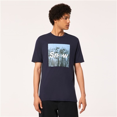 Oakley Winter Vista Tee FOA404556, тёмно-синяя футболка 6AC