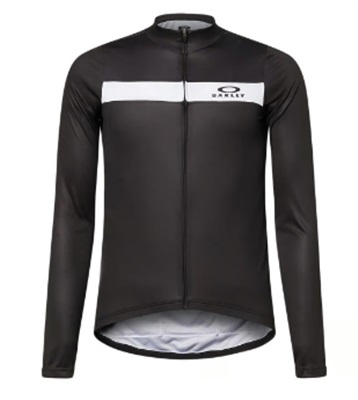 Oakley Icon Classic LS Jersey FOA404910 02E Black Long Sleeve Cycling Jersey