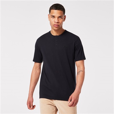 Oakley Relax Henley Tee 2.0 FOA404884 T-Shirt Siyah 02E