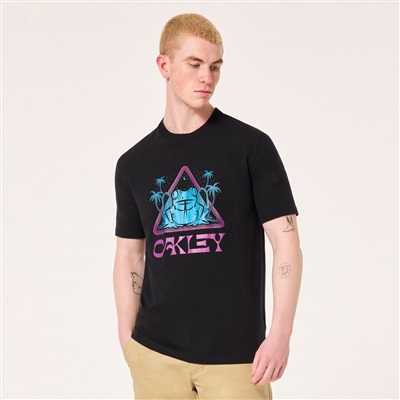 Oakley Kek Tee FOA404835 мужская футболка, чёрная 02E