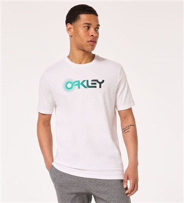 Oakley Rings Tee FOA404555 T-Shirt White 100