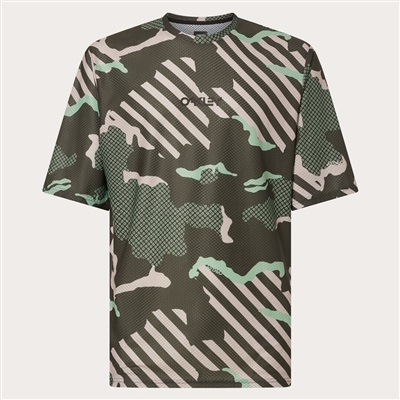 Oakley Ride Free SS Jersey FOA403780 T-Shirt Kamuflaj 9WW